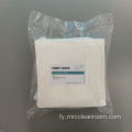 Mwip-w609 68gsm white non-woven cellulose polyester Wipes